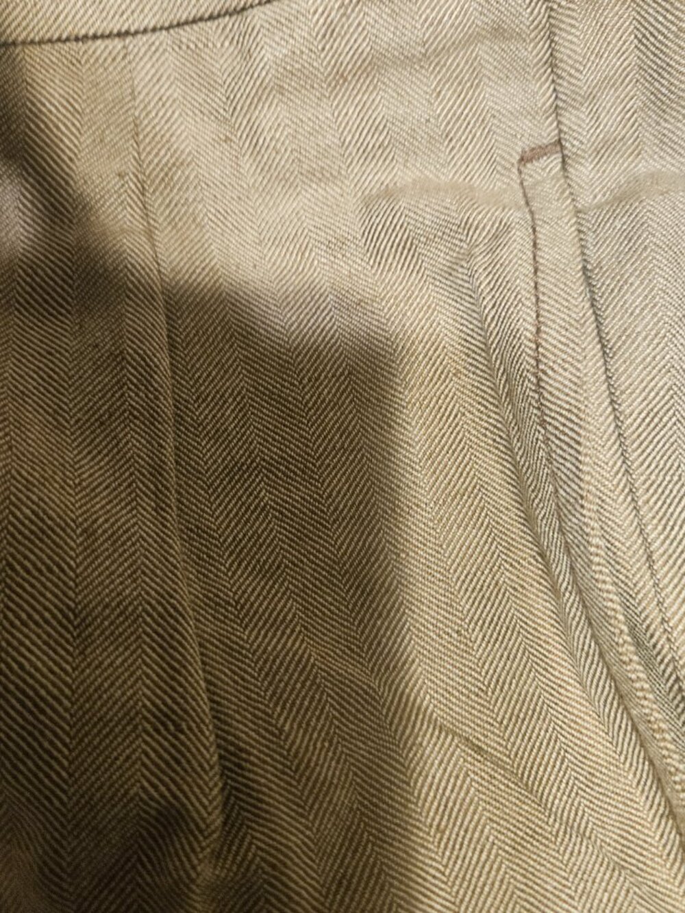 Tommy Bahama linen blend resort vacay cruise chino style beige shorts 42 - Picture 2 of 4